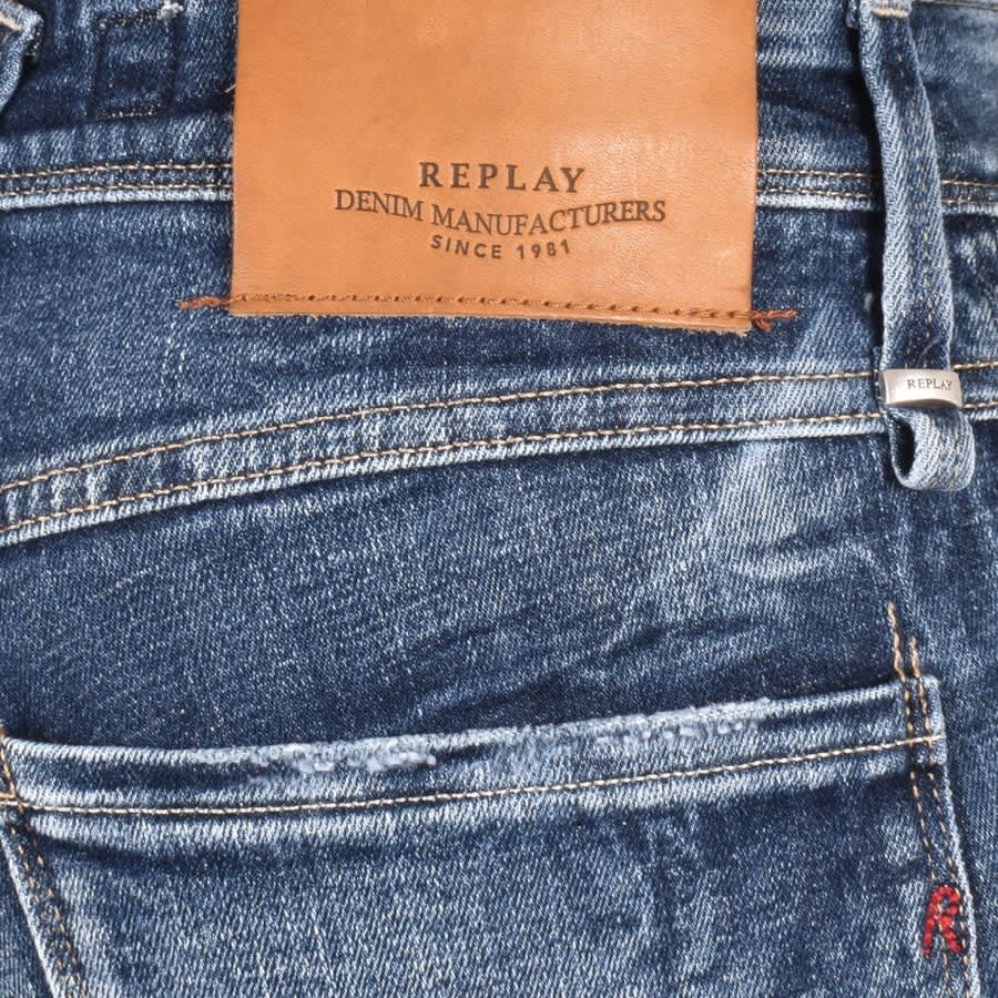 Replay Anbass Slim Fit Jeans Blue Mainline Menswear Canada