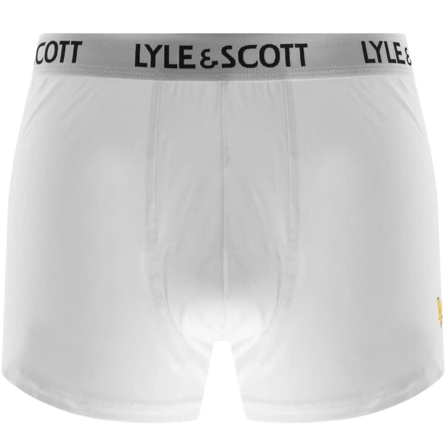 Lyle And Scott Three Pack Boxer Trunks Grey Mainline Menswear United