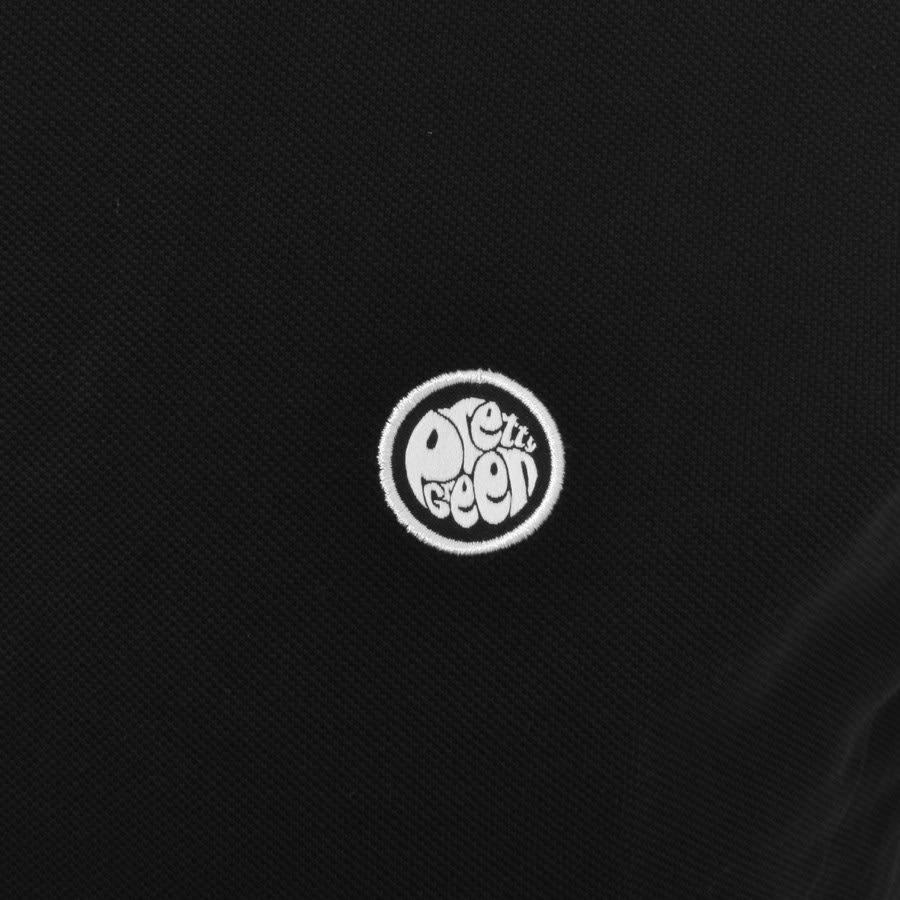 Pretty Green Ditsy Floral Collar Polo T Shirt Back Mainline