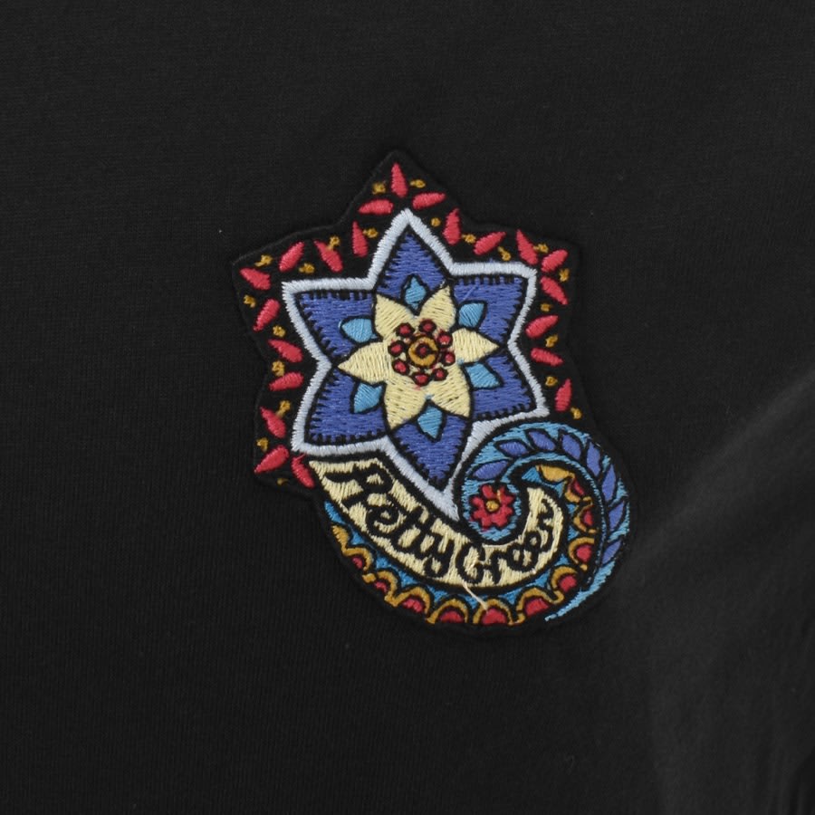 Pretty Green Marriot Paisley T Shirt Black Mainline Menswear