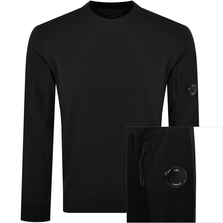 Cp company rubberised logo sweatshirt sale