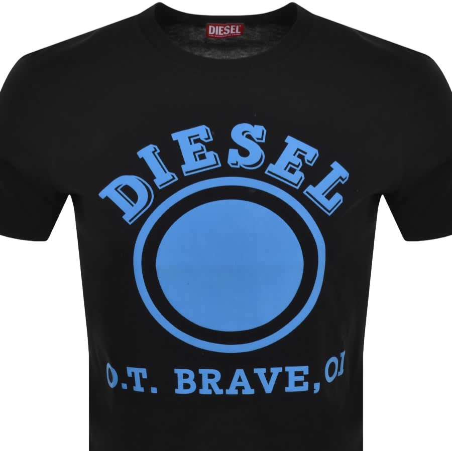 Diesel blue t sale shirt