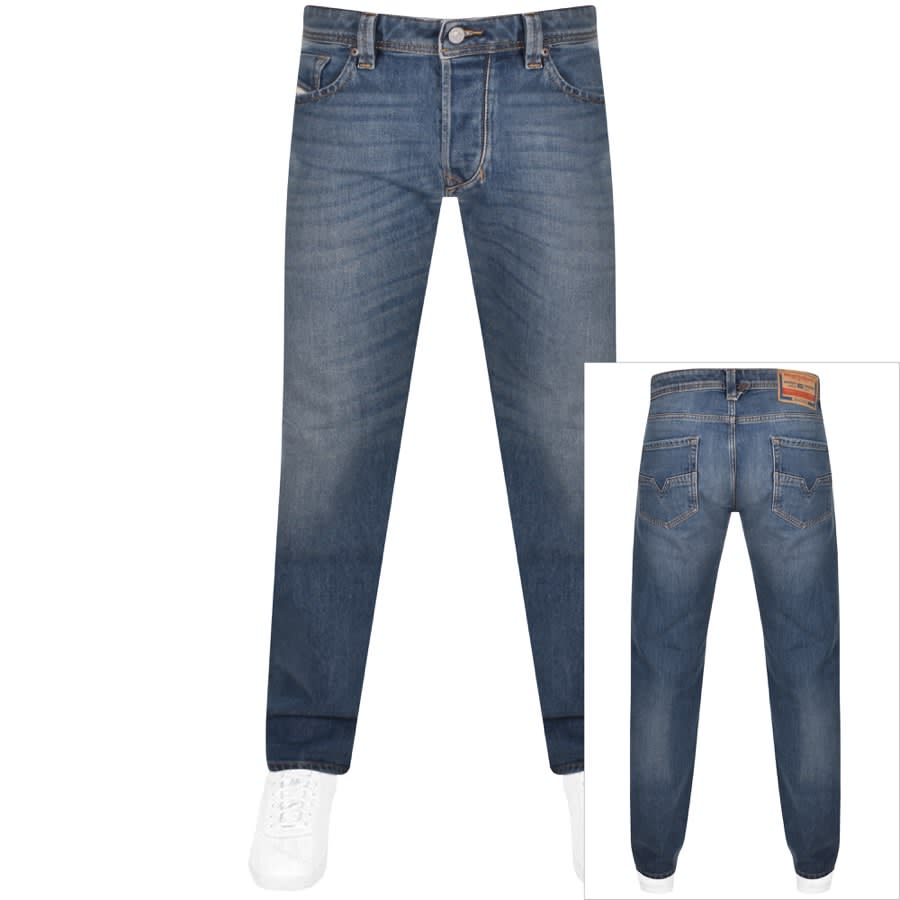 Diesel Larkee Mid Wash Jeans Blue | Mainline Menswear