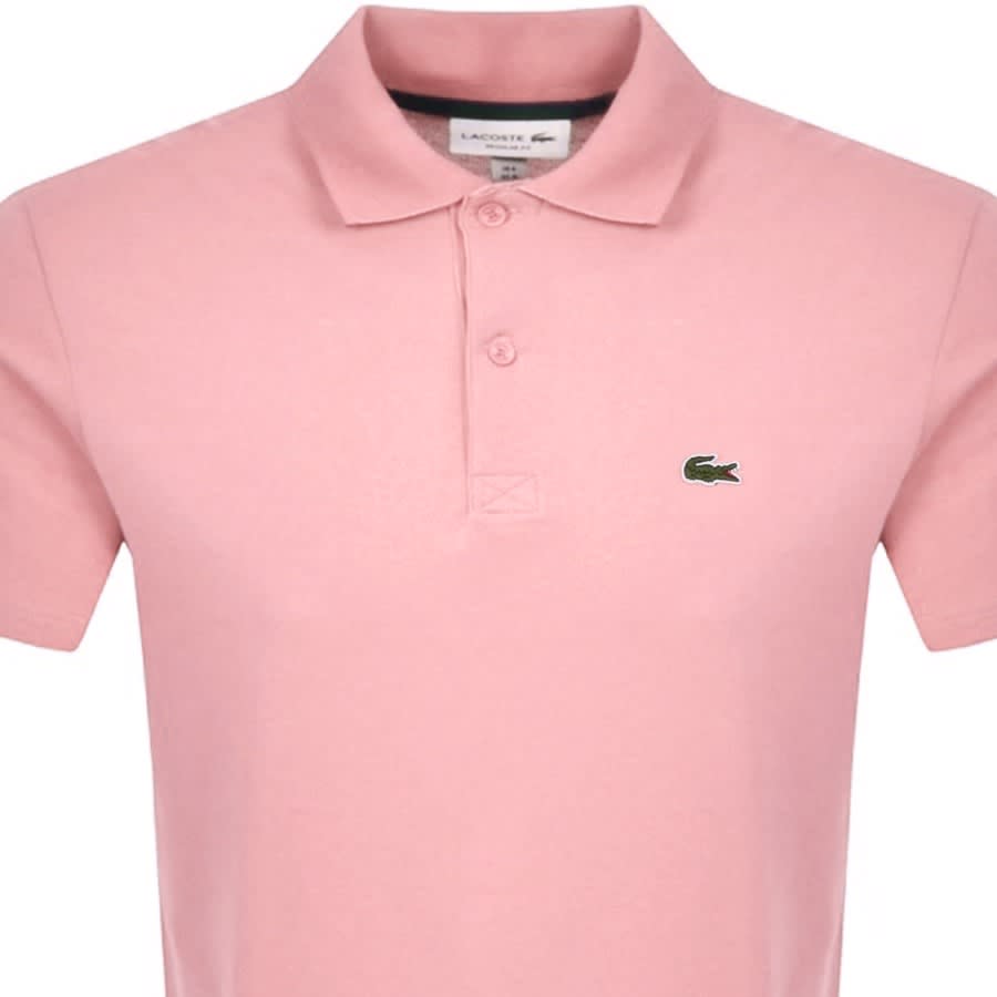 Store oversætter Vær forsigtig Lacoste Polo T Shirt Pink | Mainline Menswear United States