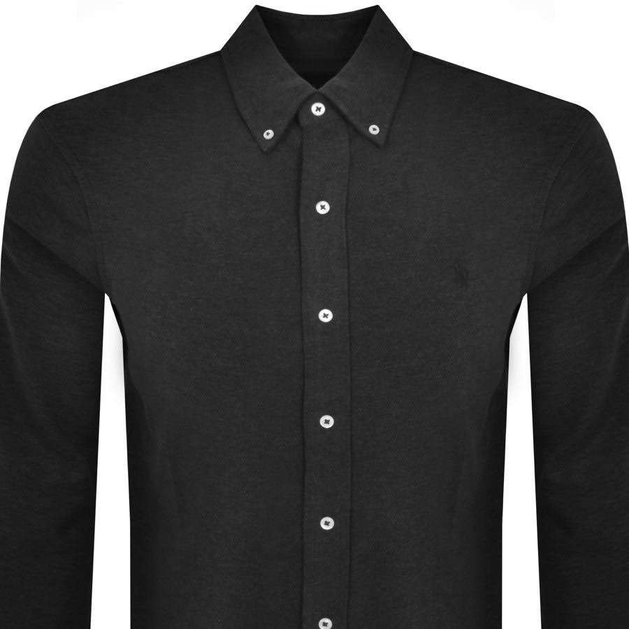 Ralph Lauren Featherweight Mesh Shirt Grey