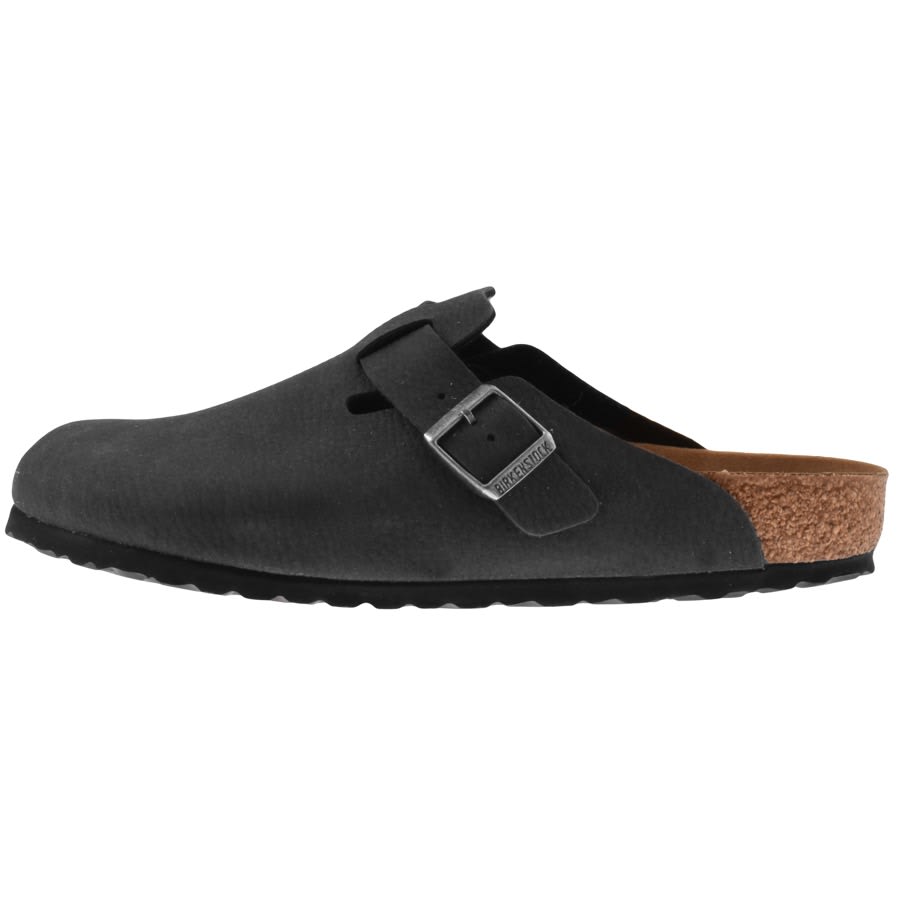 birkenstock boston wool lined mules