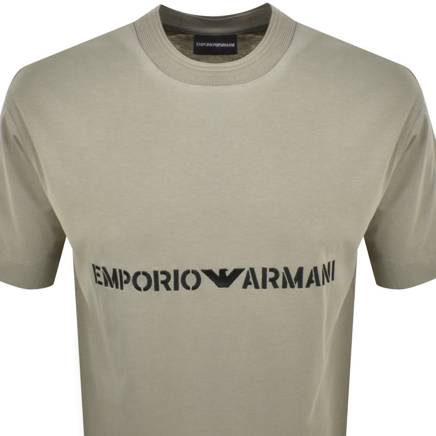 Armani t shirt green 2025