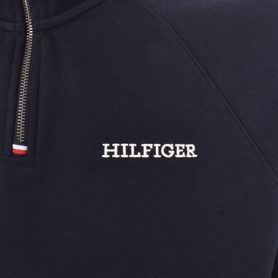 Half zip sweatshirt tommy clearance hilfiger