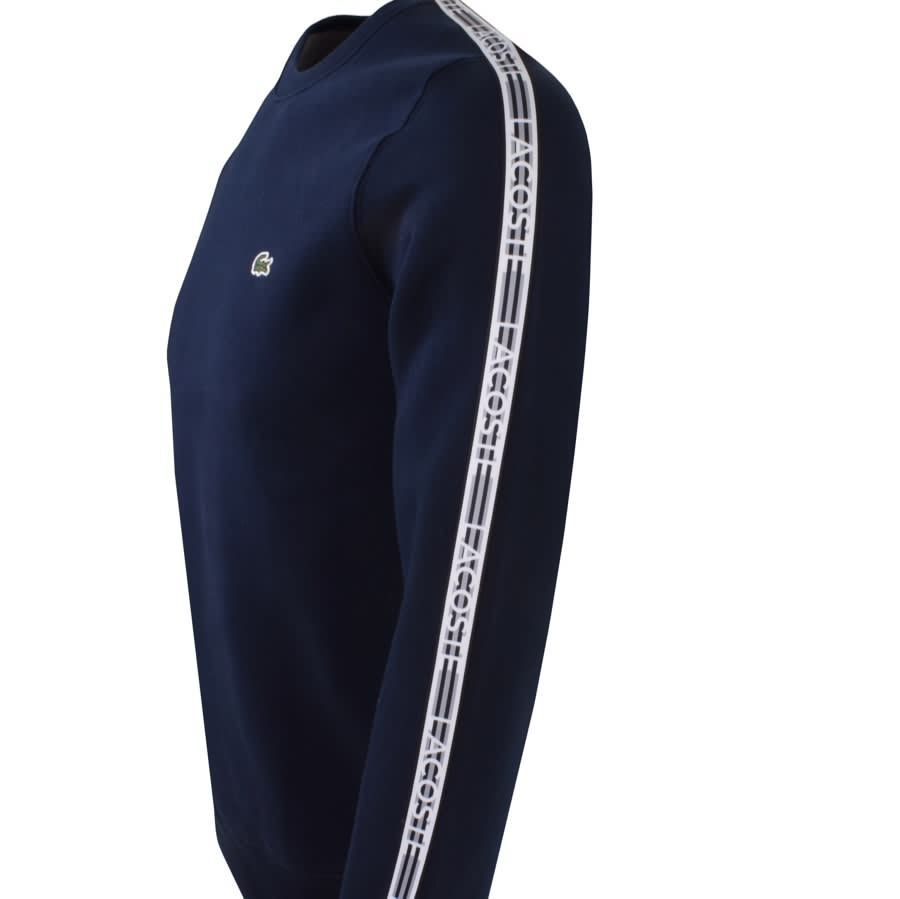 Lacoste tape online sweatshirt