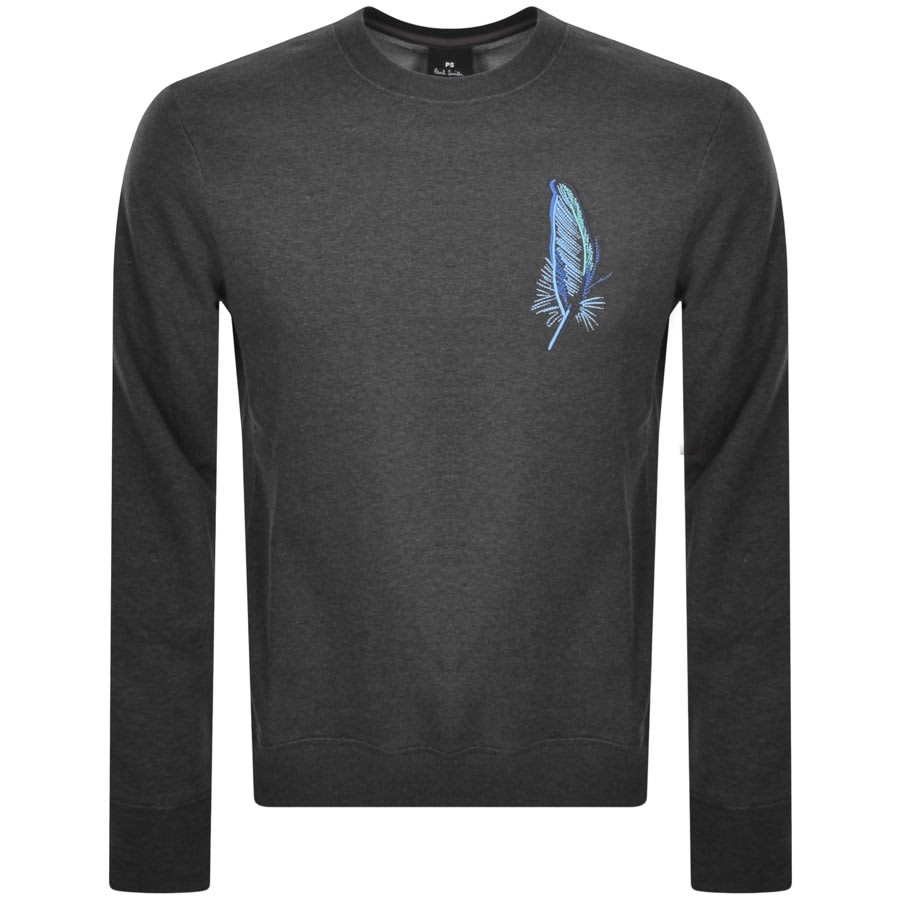 Paul Smith Logo Sweatshirt Grey | Mainline Menswear