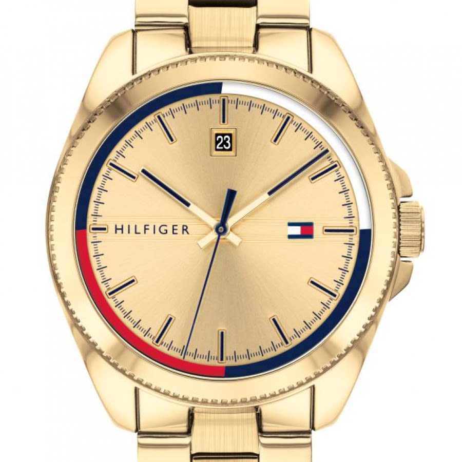 Tommy Hilfiger Riley Watch Gold Mainline Menswear Canada