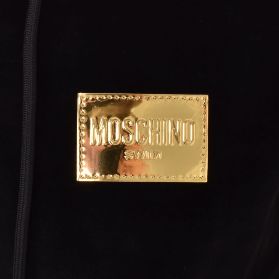 Love moschino zip best sale hoodie