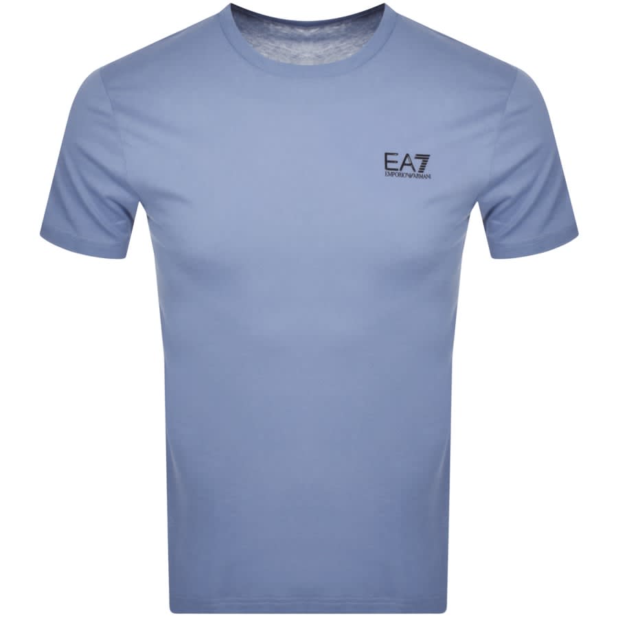 lichten rechtop Sui EA7 Emporio Armani Core ID T Shirt Blue | Mainline Menswear United States