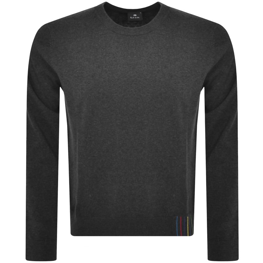 Paul Smith Knit Sweatshirt Grey | Mainline Menswear