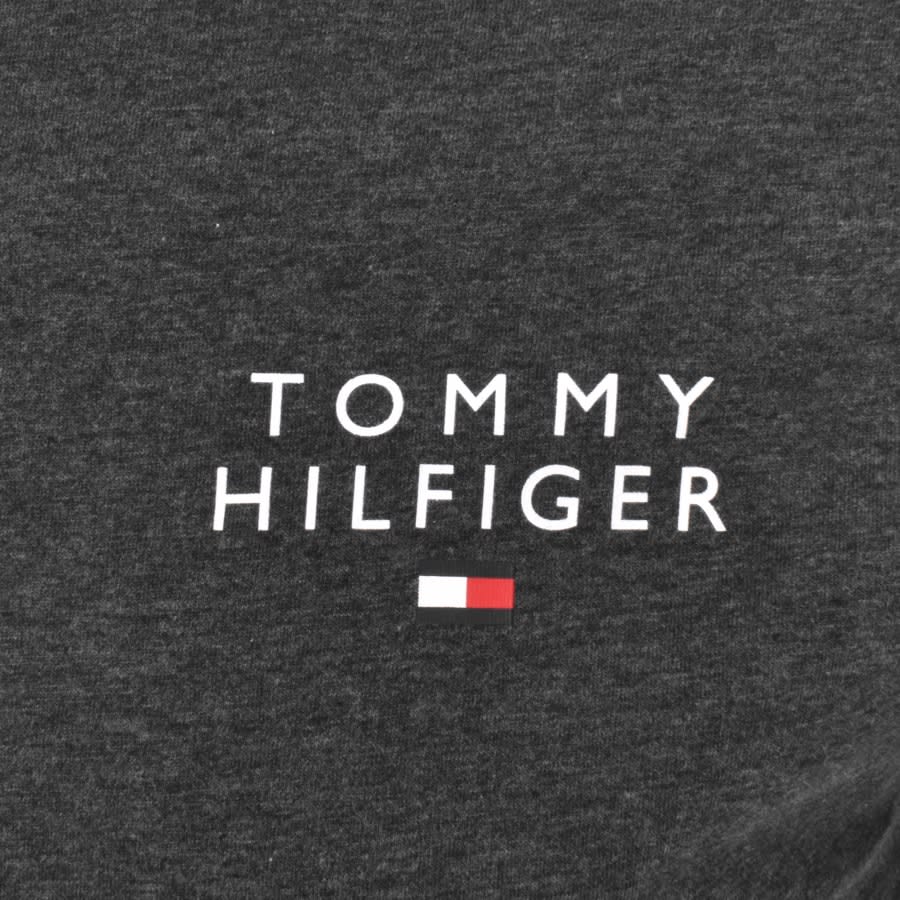 Tommy Hilfiger Logo T Shirt Grey Mainline Menswear Canada