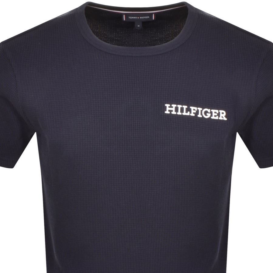 Navy tommy hilfiger t shirt top