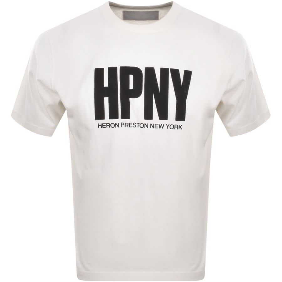 Heron Preston HPNY Logo T Shirt White