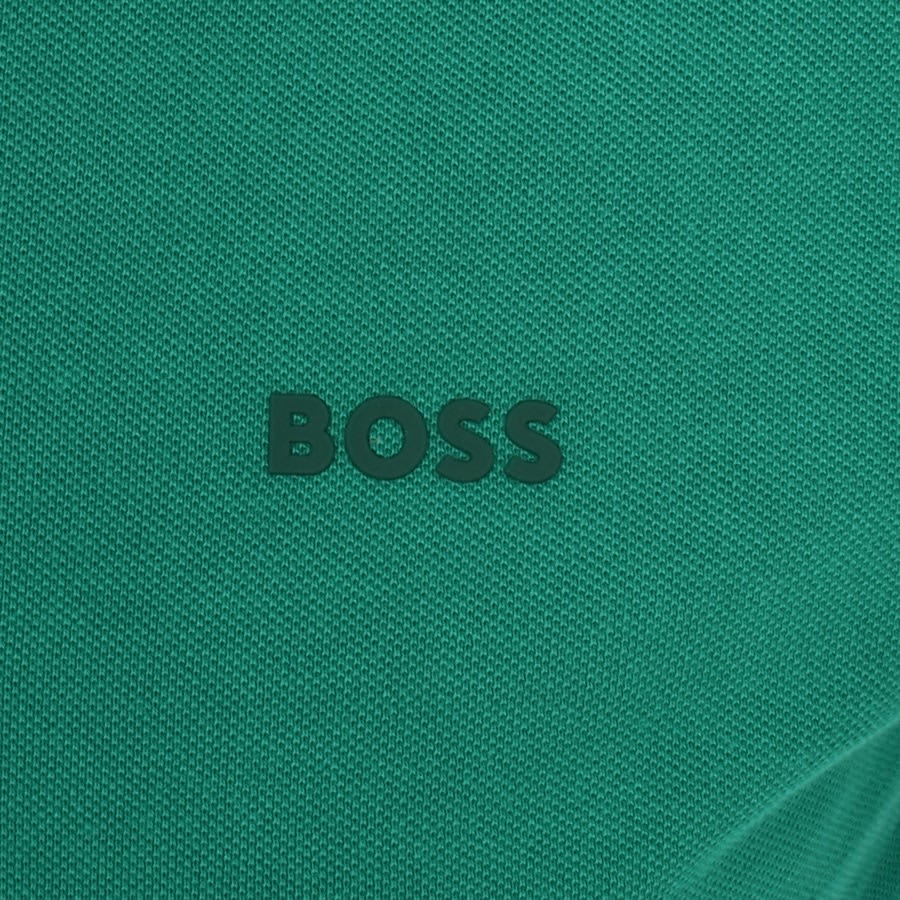 BOSS Prime Polo T Shirt Green | Mainline Menswear