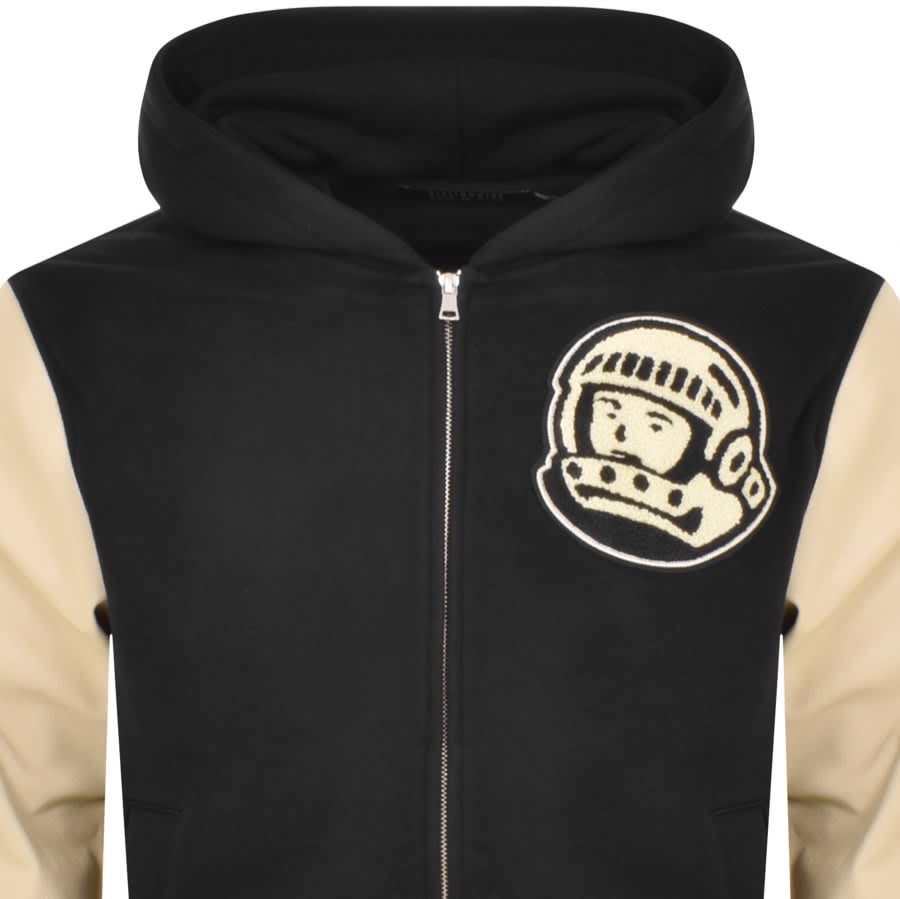 Billionaire Boys Club Leather Sleeve Hoodie Black Mainline