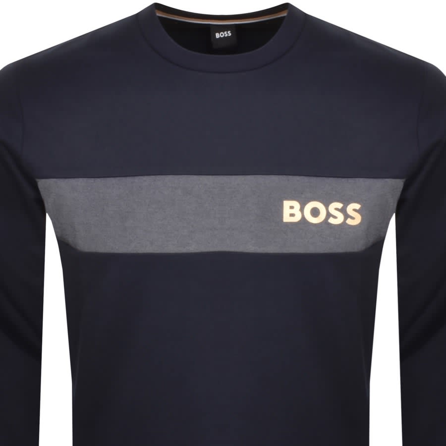 Hugo boss loungewear sweatshirt deals