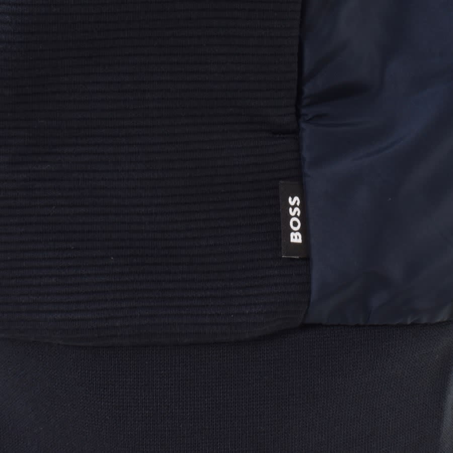 BOSS Shepherd 50 Full Zip Sweatshirt Navy Mainline Menswear Canada