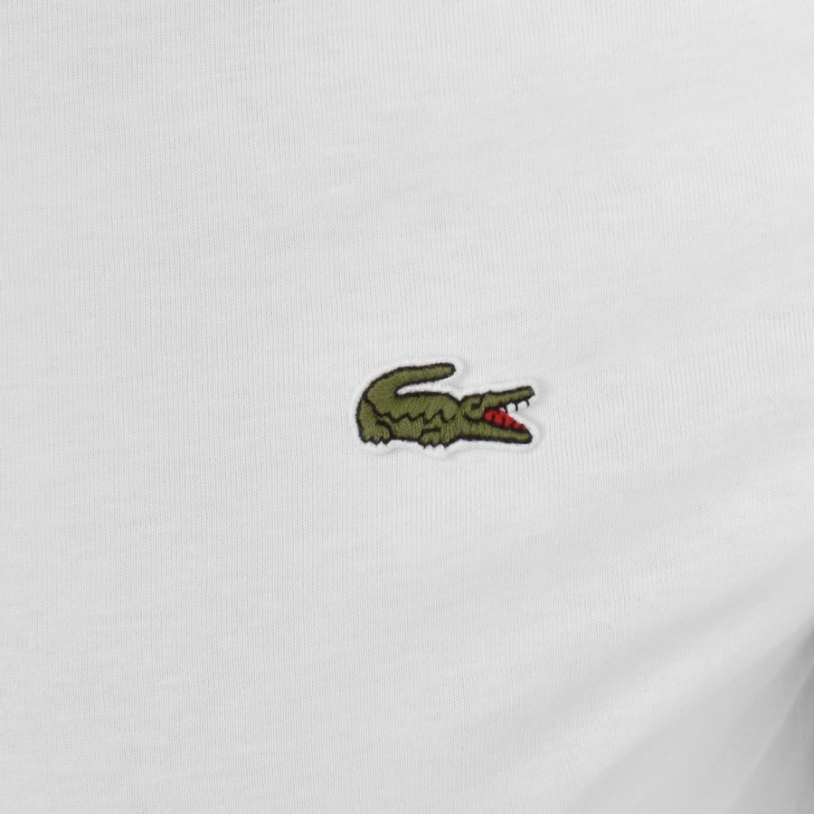 Lacoste Colour Block T Shirt White Mainline Menswear Canada