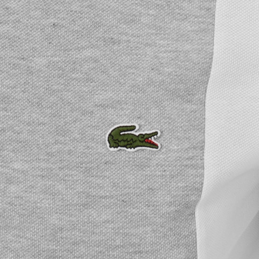 Lacoste Logo Polo T Shirt Grey