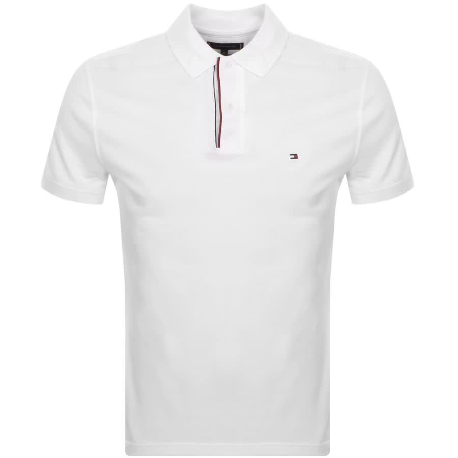Tommy Hilfiger Slim Fit Polo T Shirt White | Mainline Menswear