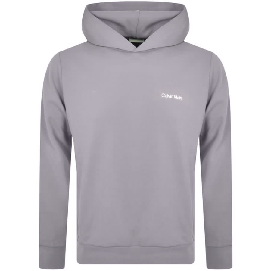 Calvin Klein Micro Logo Repreve Hoodie Lilac Mainline Menswear