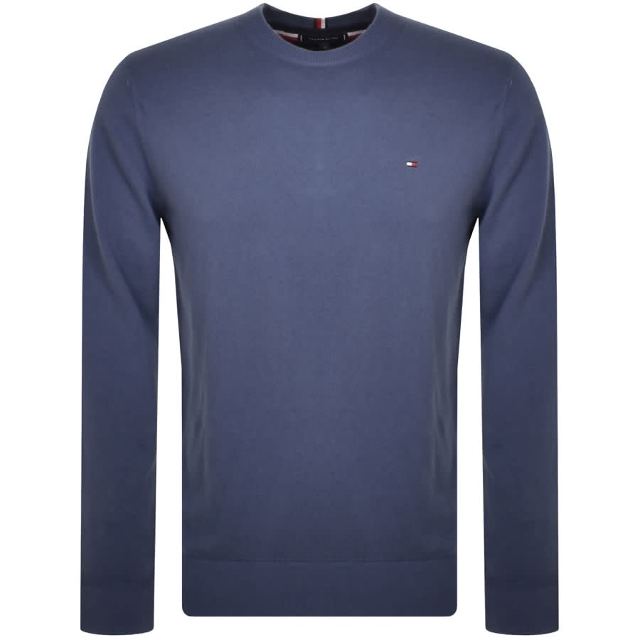 Tommy Hilfiger Cashmere Jumper Blue | Mainline Menswear
