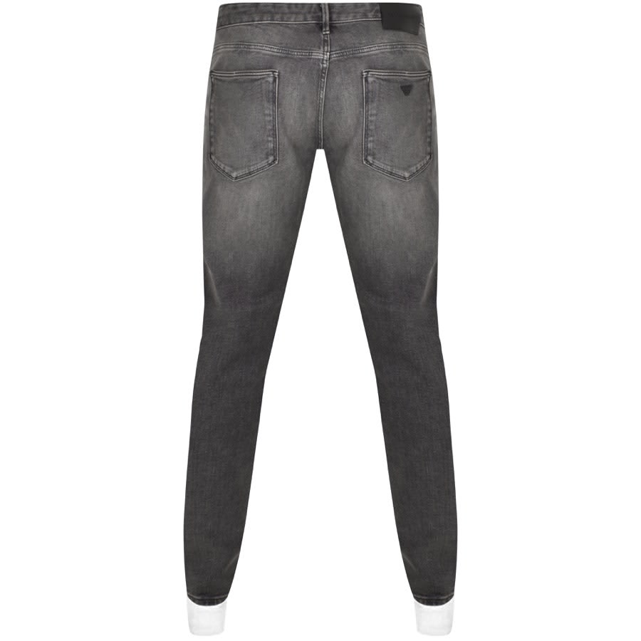 Emporio Armani J06 Slim Fit Jeans Mid Wash Grey Mainline