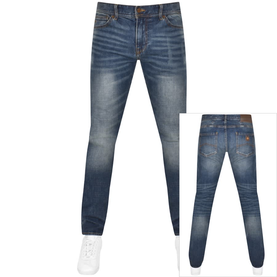 Armani Exchange J16 Straight Fit Jeans Blue | Mainline Menswear