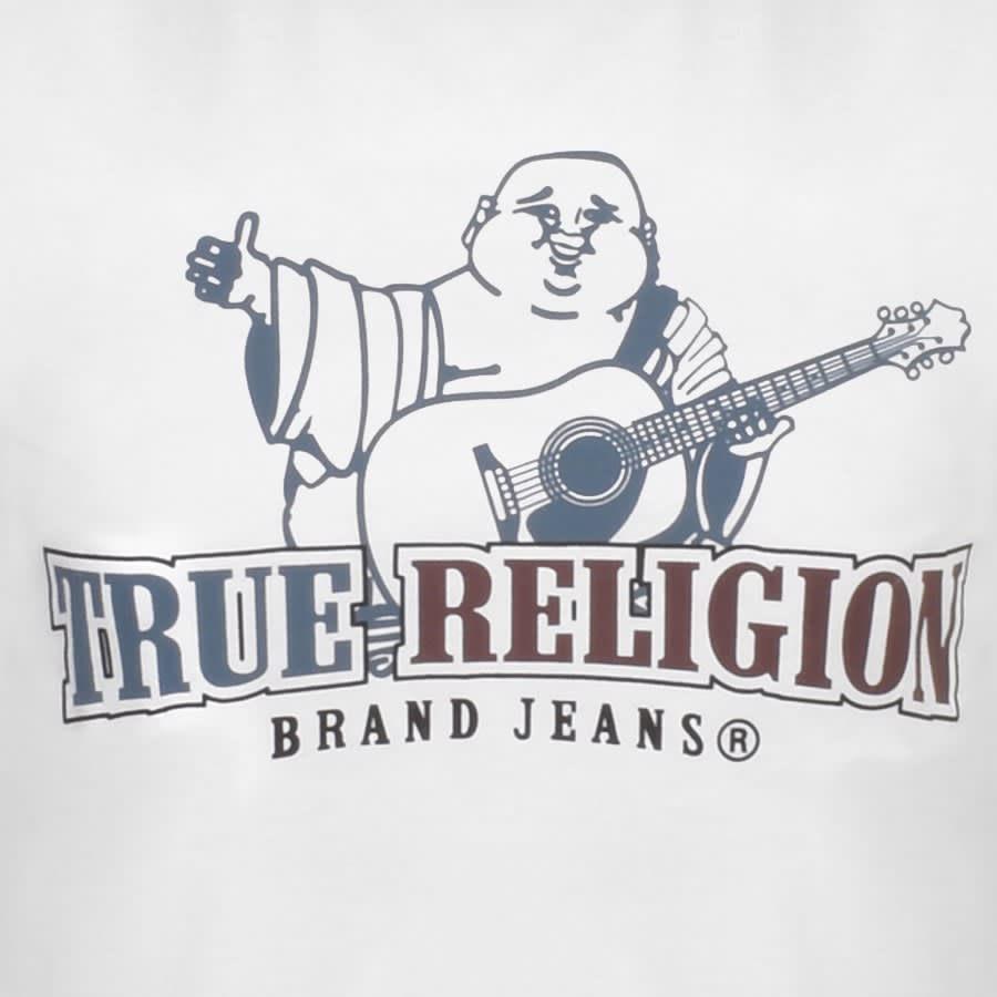 True Religion logo-print Cotton T-shirt - Farfetch