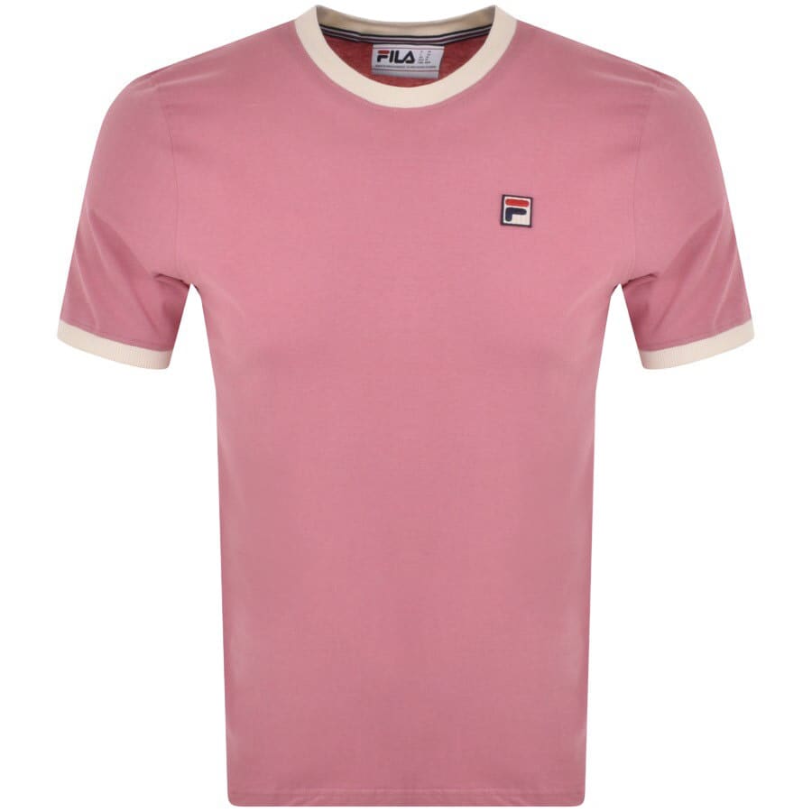 periskop Modsigelse Udstyre Fila Vintage Marconi T Shirt Pink | Mainline Menswear United States