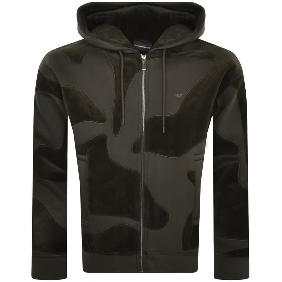 Armani camo deals hoodie