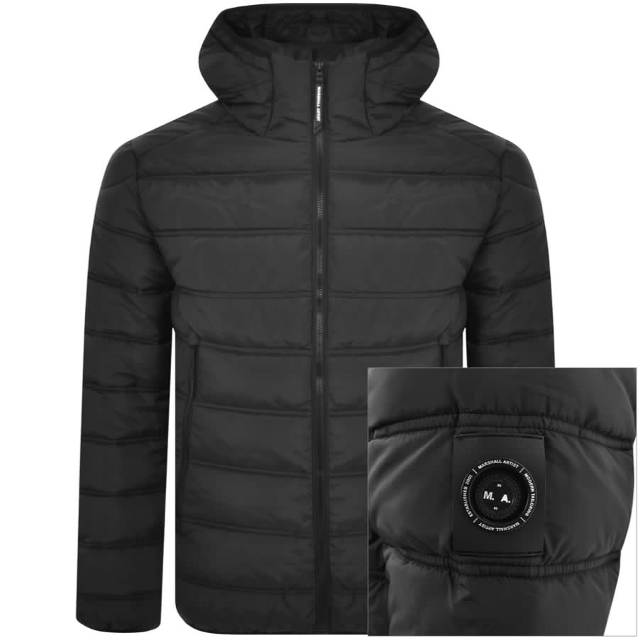 Marshall Artist Altitude Bubble Jacket Black | Mainline Menswear