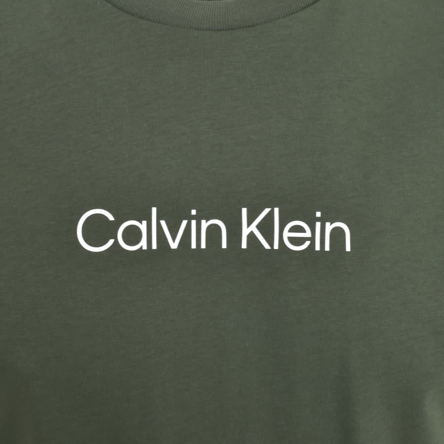 Calvin Klein Hero Logo Comfort Fit T Shirt Green