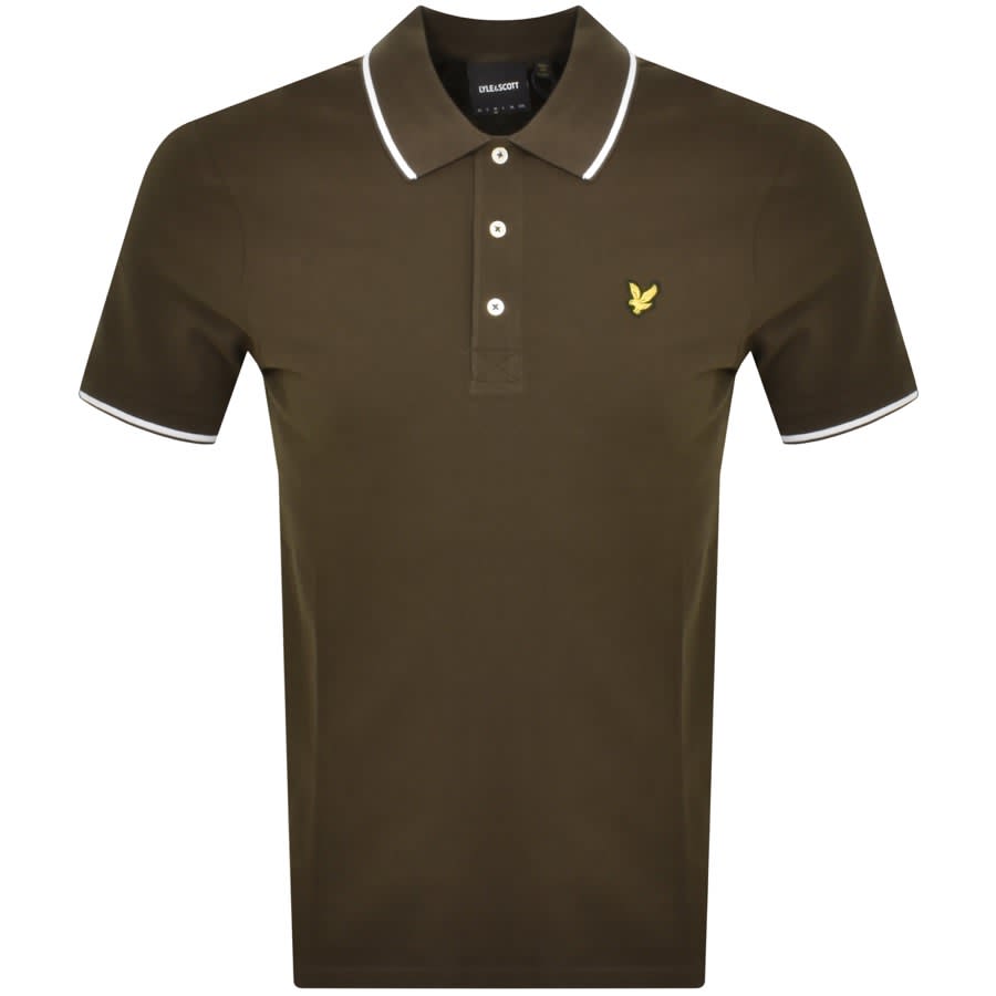 Green lyle and scott polo sales