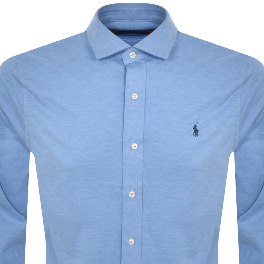 Polo ralph lauren pique long sleeve shirt sales