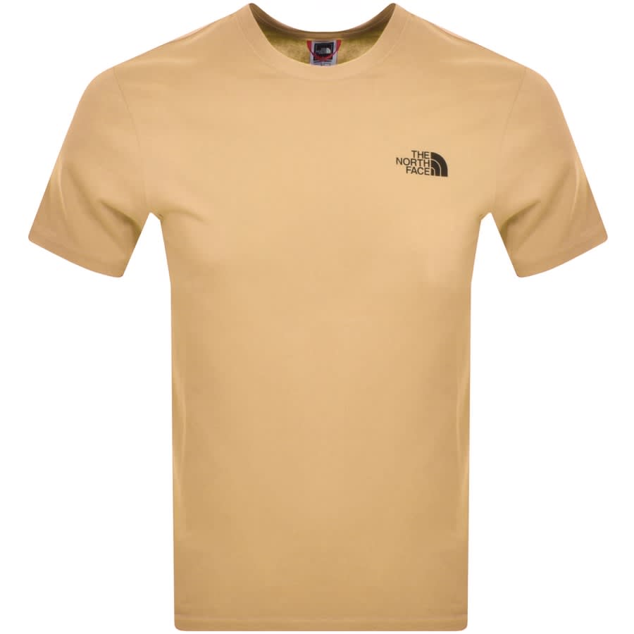 The North Face Simple United Khaki States Dome T Shirt Mainline | Menswear