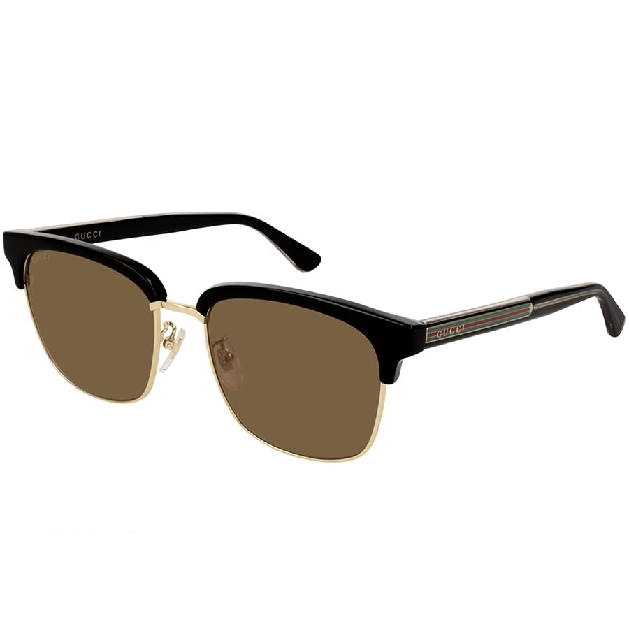 Gucci GG03825S Sunglasses Black | Mainline Menswear