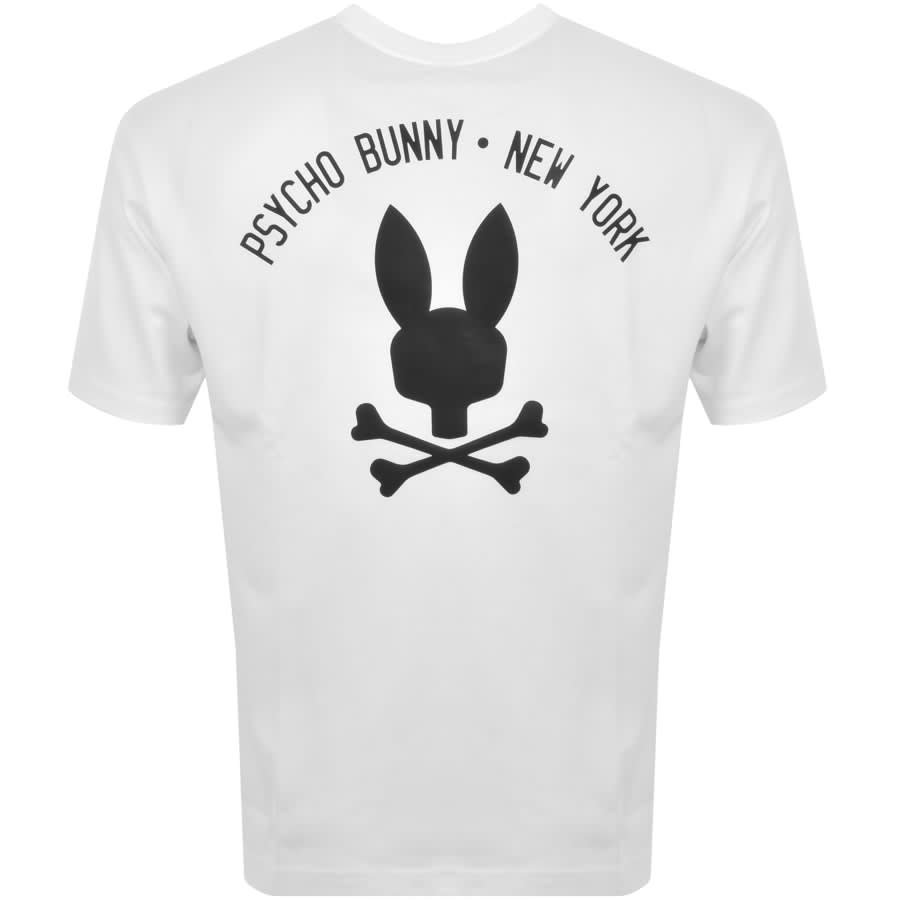 Psycho Bunny Classic Crew Neck T Shirt White