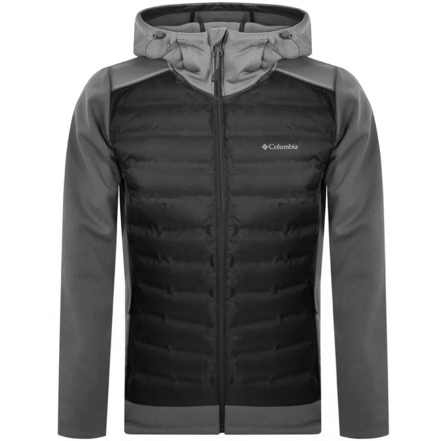 Columbia Full Zip Insulated Hoodie Grey | Mainline Menswear