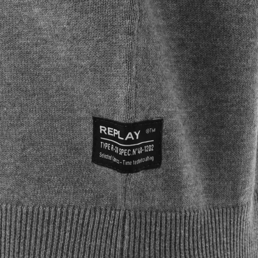 Replay best sale grey sweatshirt