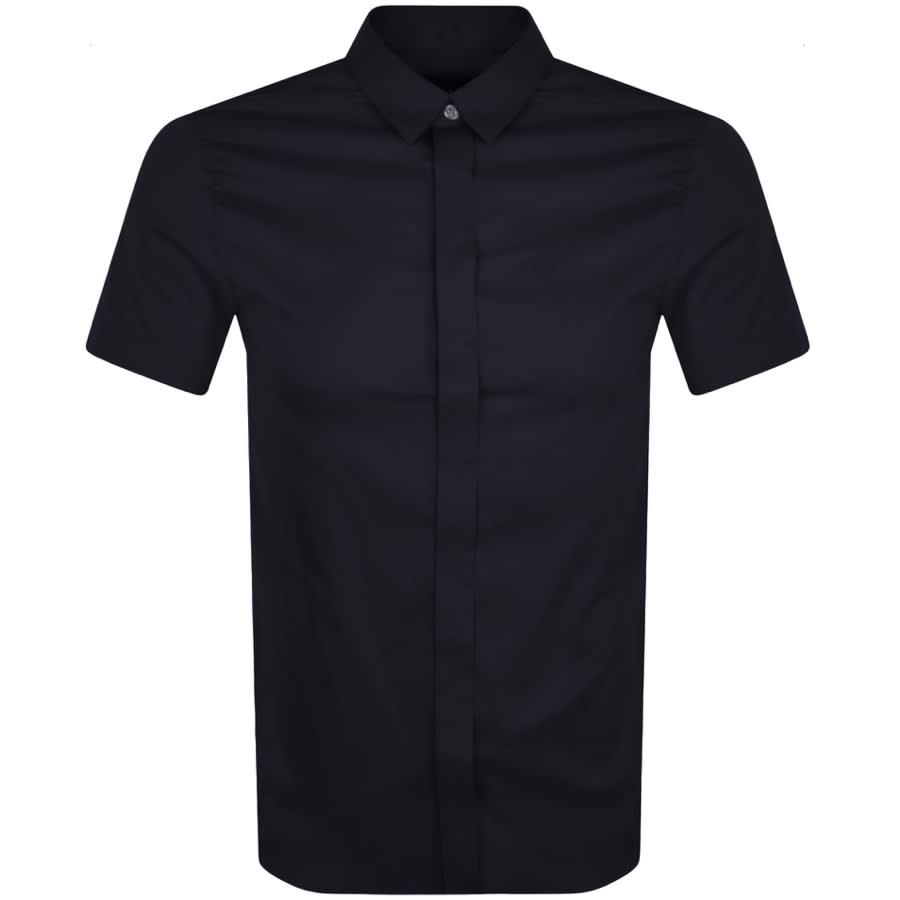 Armani exchange short sleeve shirt clearance