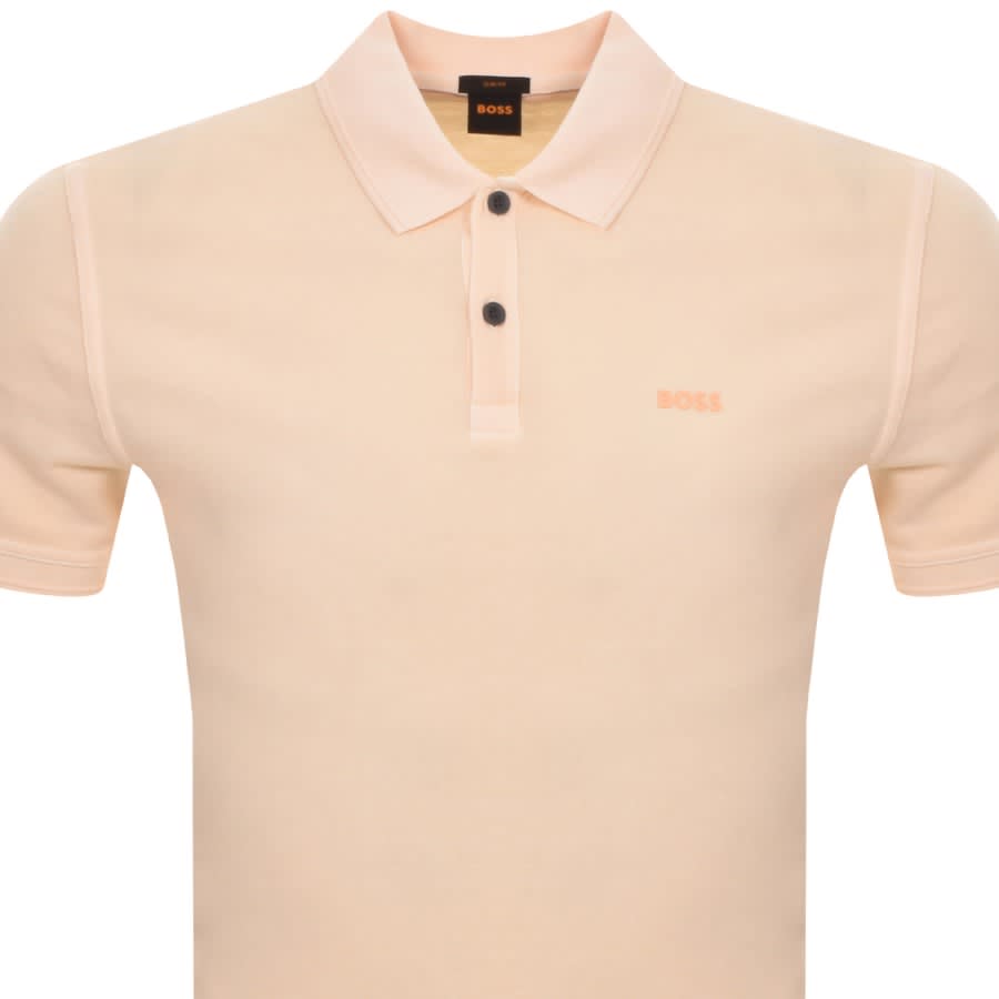 BOSS Prime Shirt T Orange | Menswear Polo States United Mainline