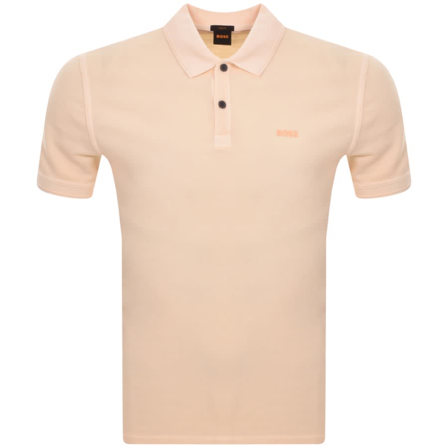 | Menswear BOSS States Mainline Orange Shirt United T Prime Polo