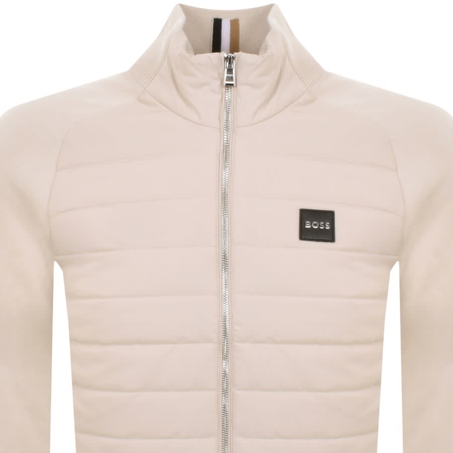 Hugo boss zip up jumper on sale