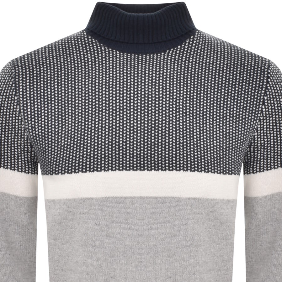 Barbour jumper navy top