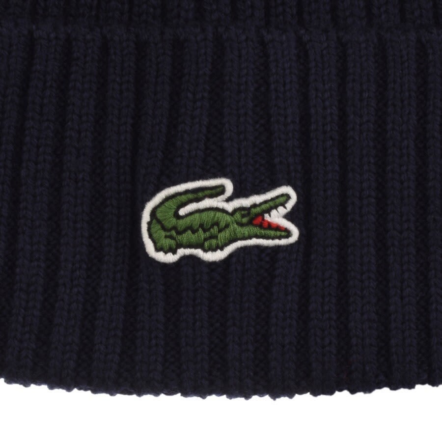 Lacoste beanie on sale navy